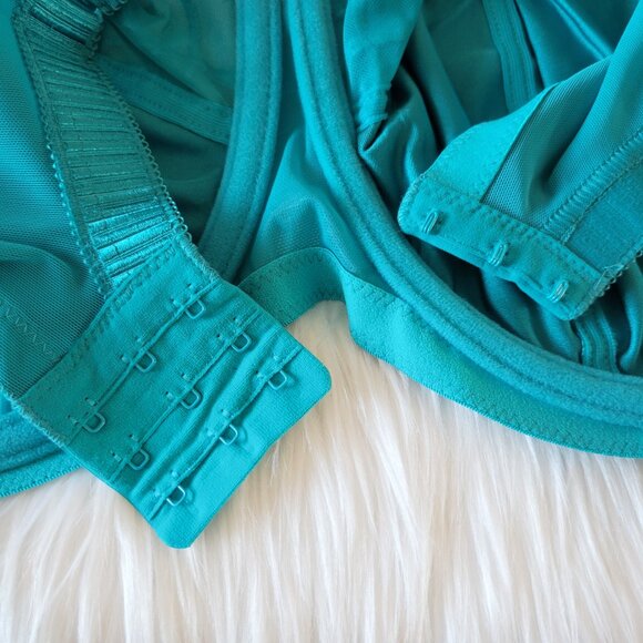 NWT New Elomi Cate Bra Blue / Turquoise Size 40I Underwired - Picture 8 of 11
